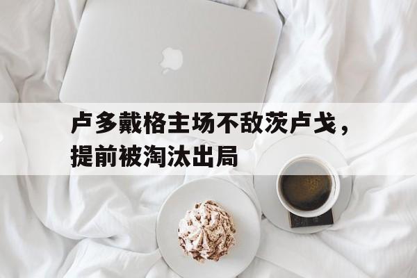 卢多戴格主场不敌茨卢戈，提前被淘汰出局